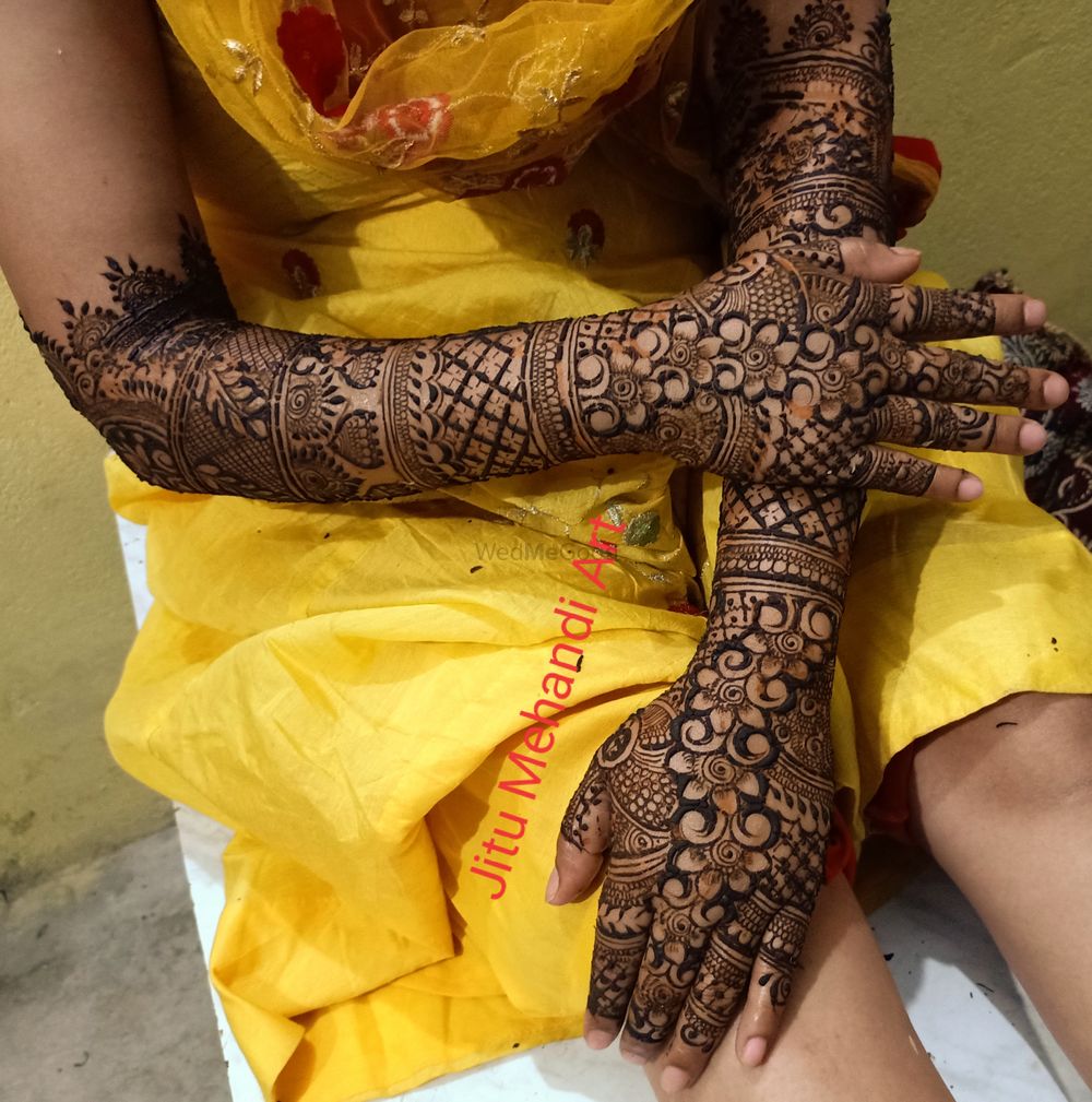 Photo By Jitu Mehendi Art - Mehendi Artist