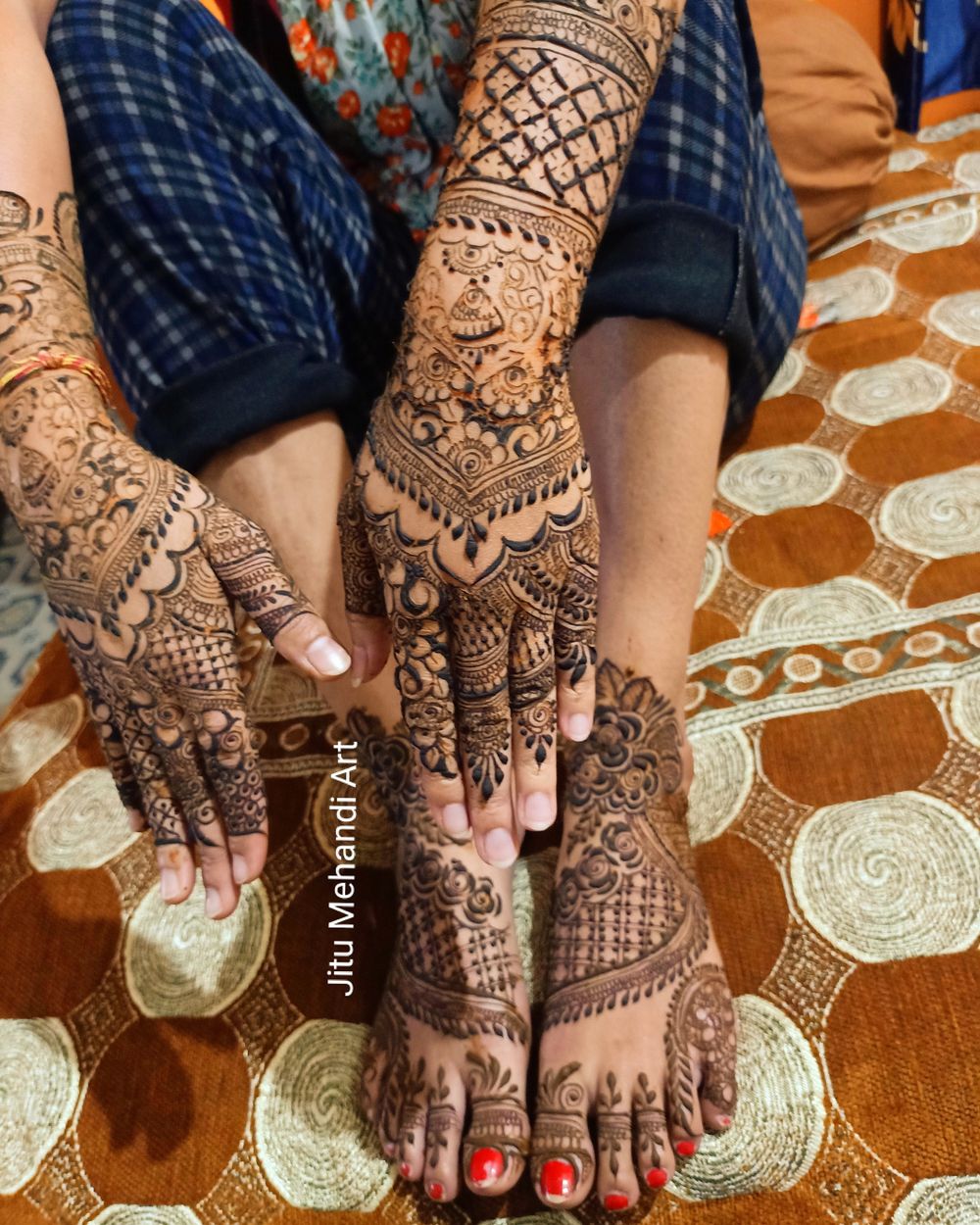 Photo By Jitu Mehendi Art - Mehendi Artist