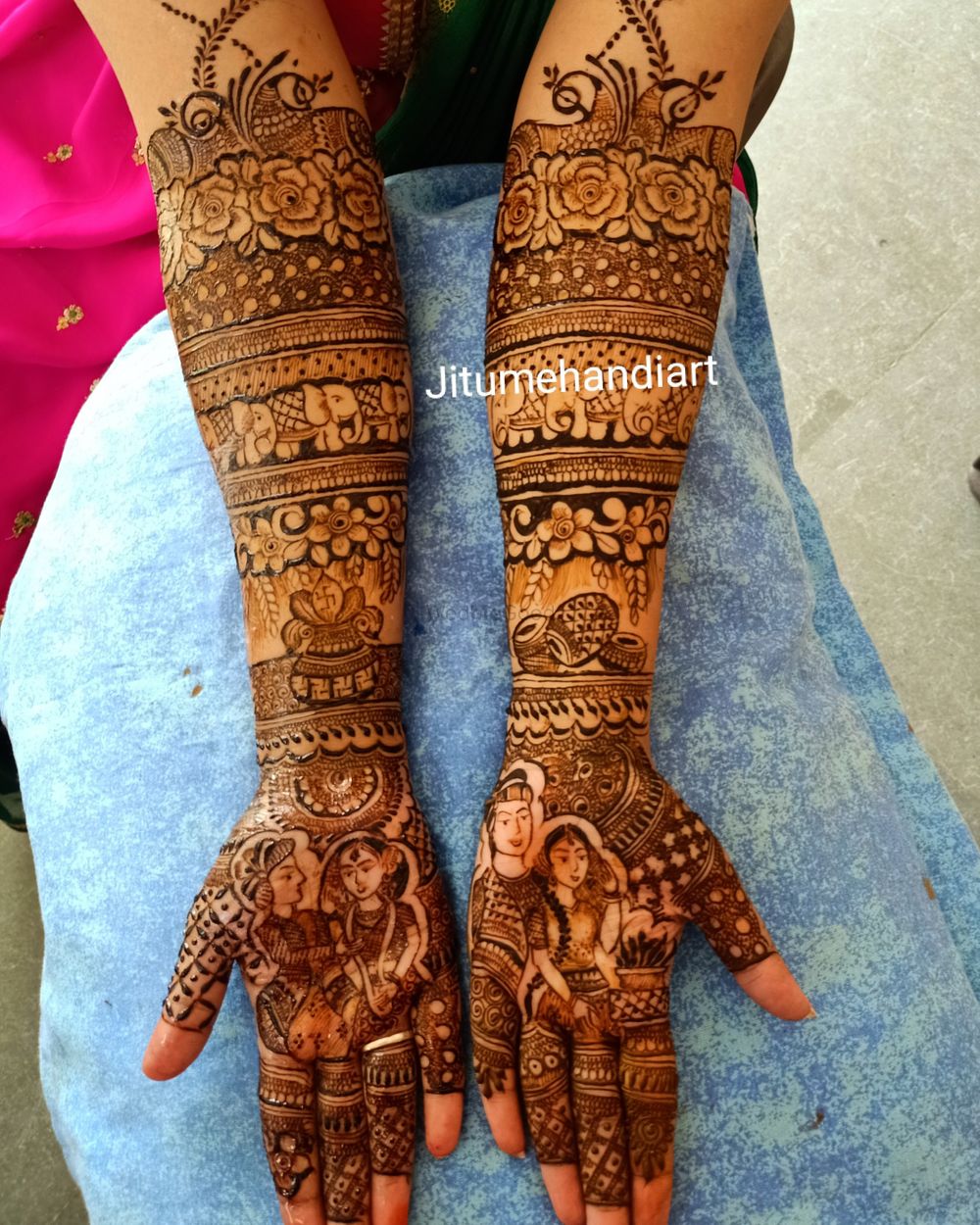 Photo By Jitu Mehendi Art - Mehendi Artist