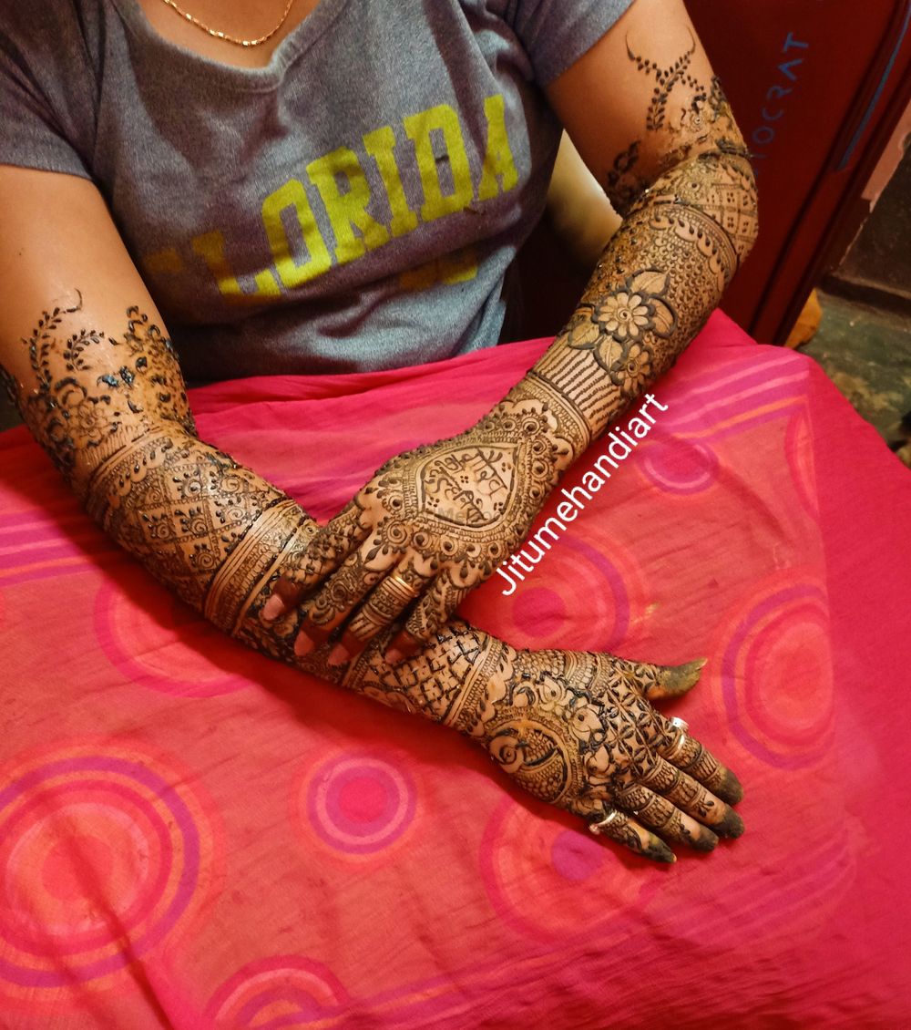 Photo By Jitu Mehendi Art - Mehendi Artist