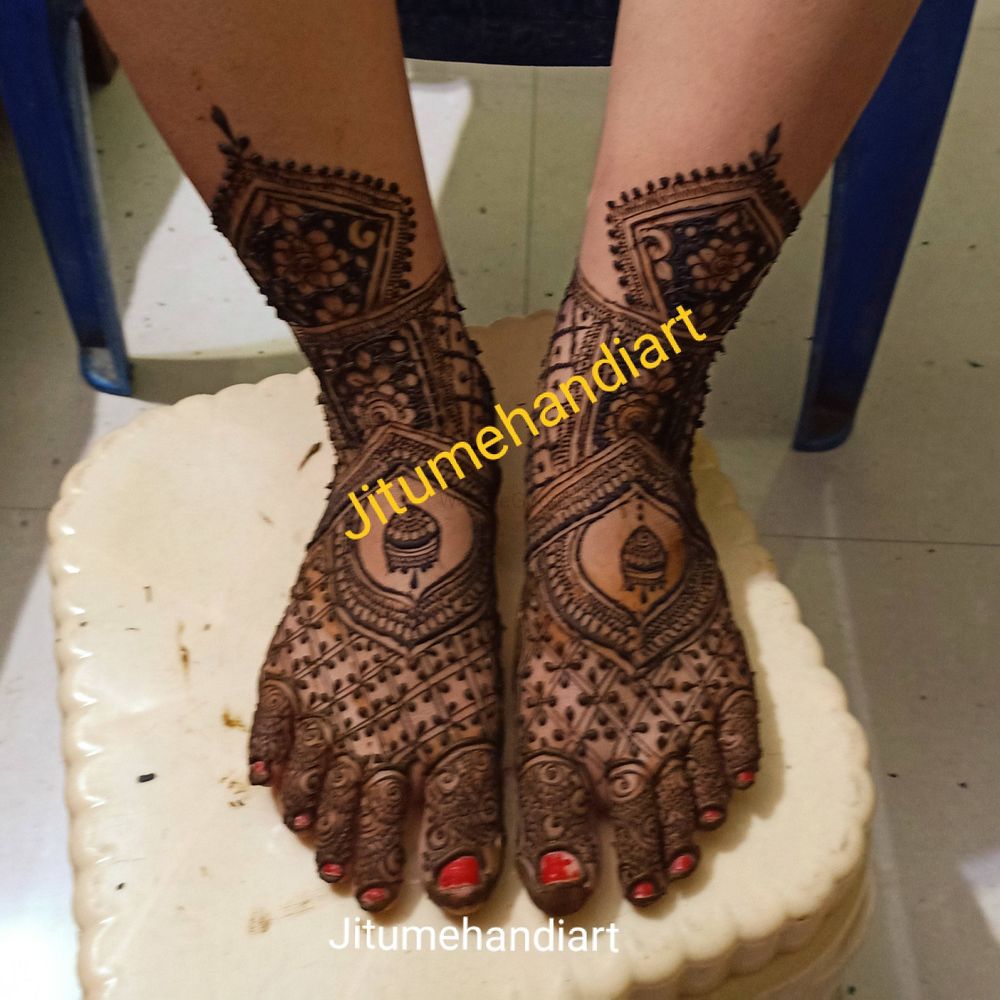 Photo By Jitu Mehendi Art - Mehendi Artist