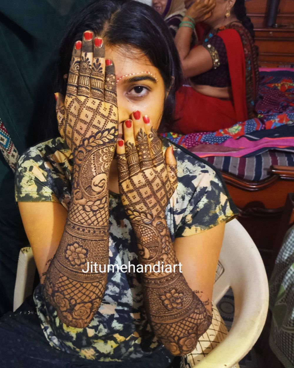 Photo By Jitu Mehendi Art - Mehendi Artist