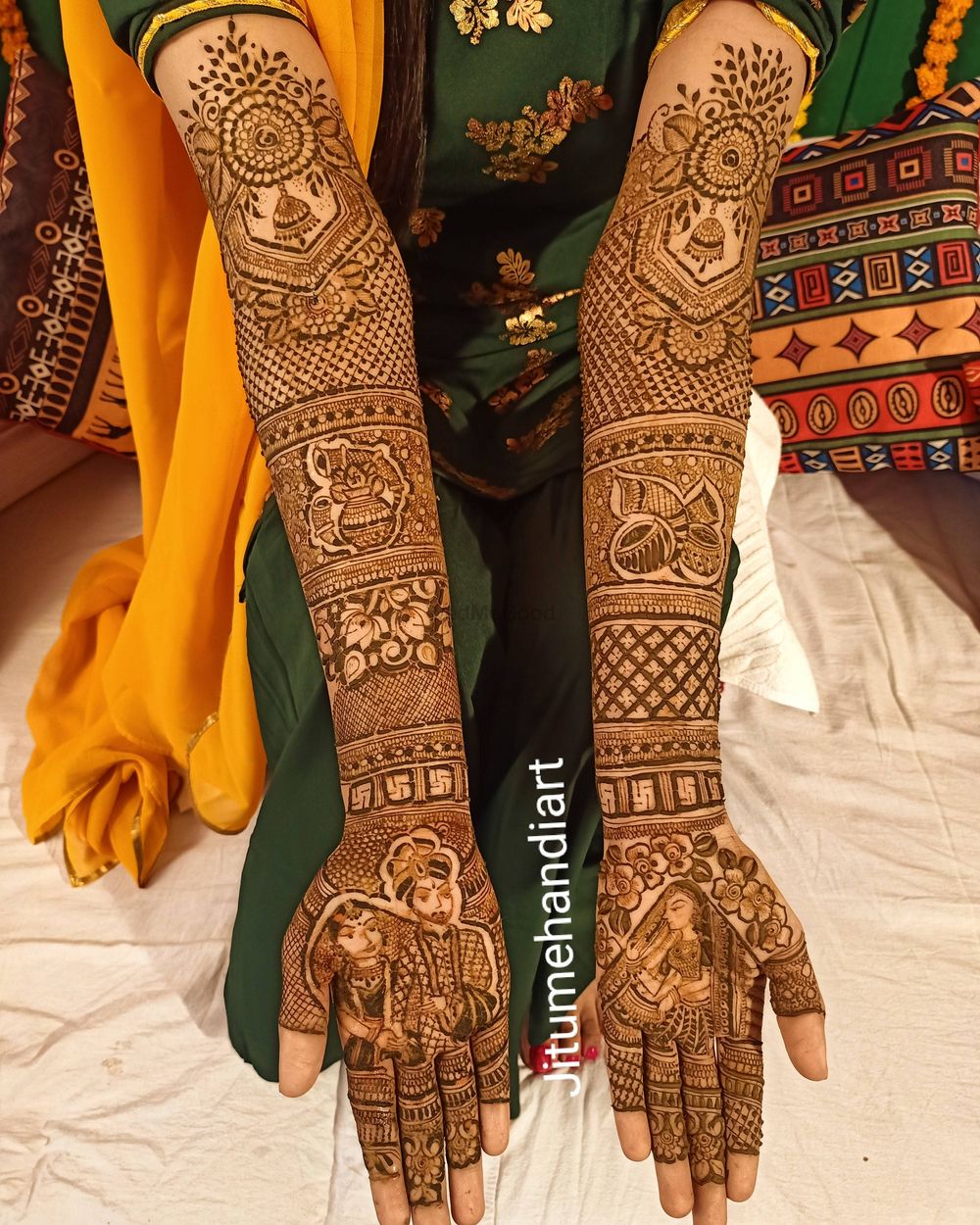 Photo By Jitu Mehendi Art - Mehendi Artist