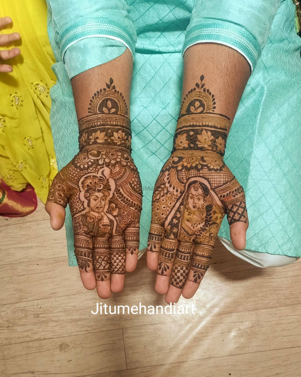 Photo By Jitu Mehendi Art - Mehendi Artist