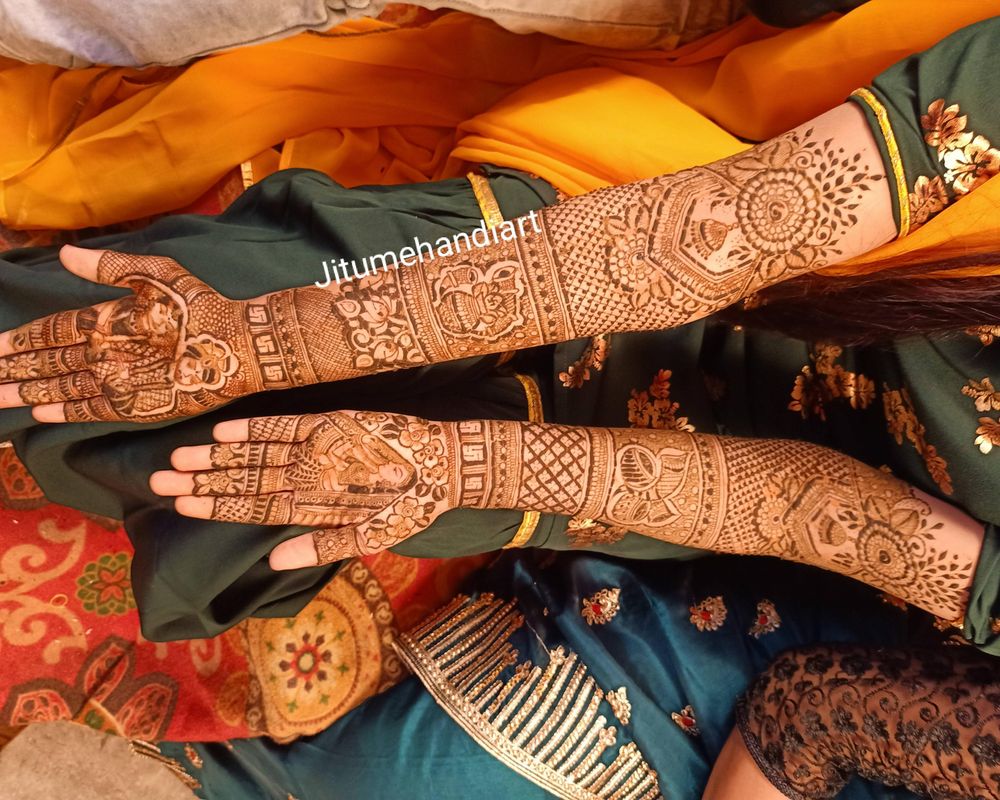 Photo By Jitu Mehendi Art - Mehendi Artist