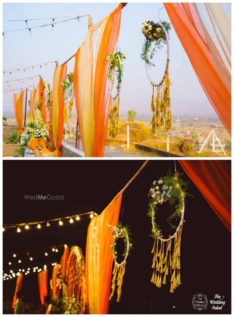 Photo of Dream catchers with floral arrangements