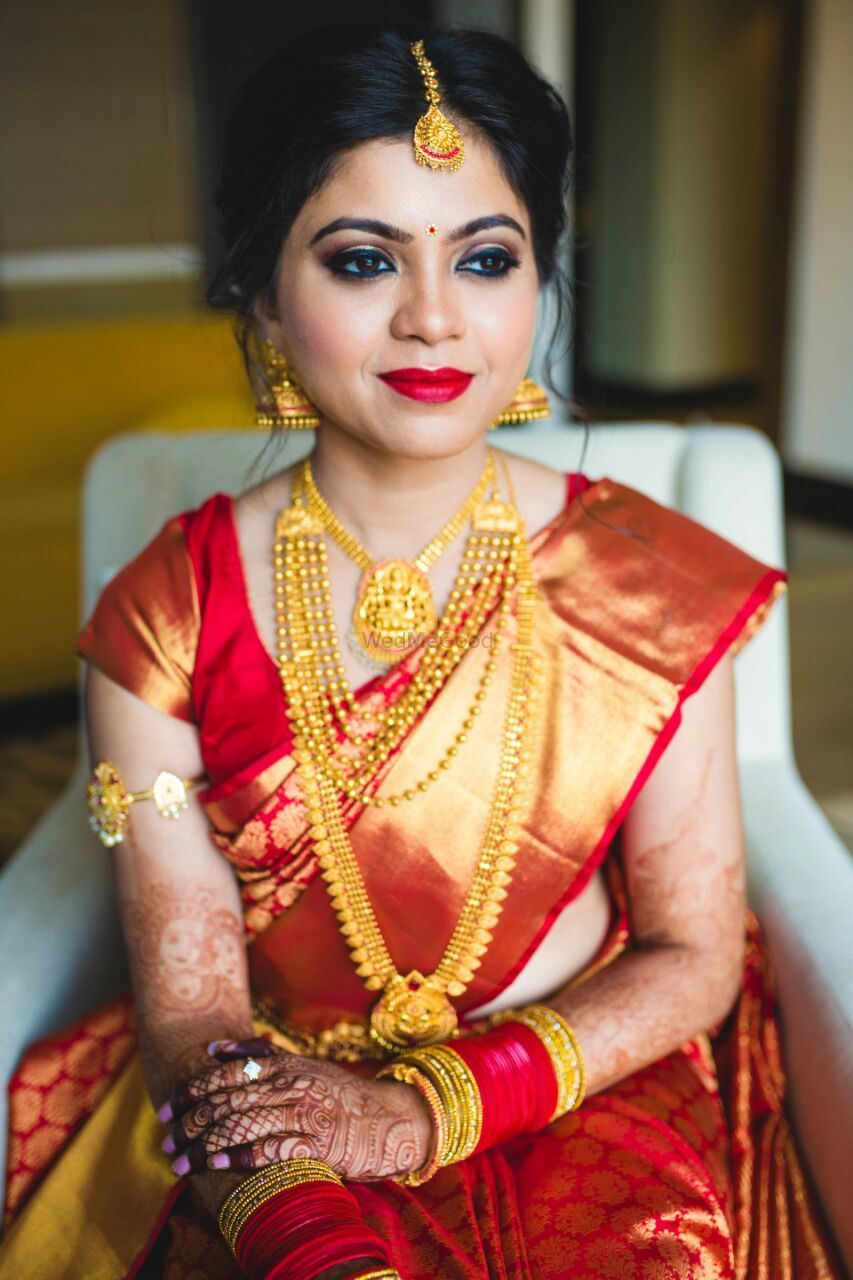 Photo of Beautiful traditional south indian bridal look