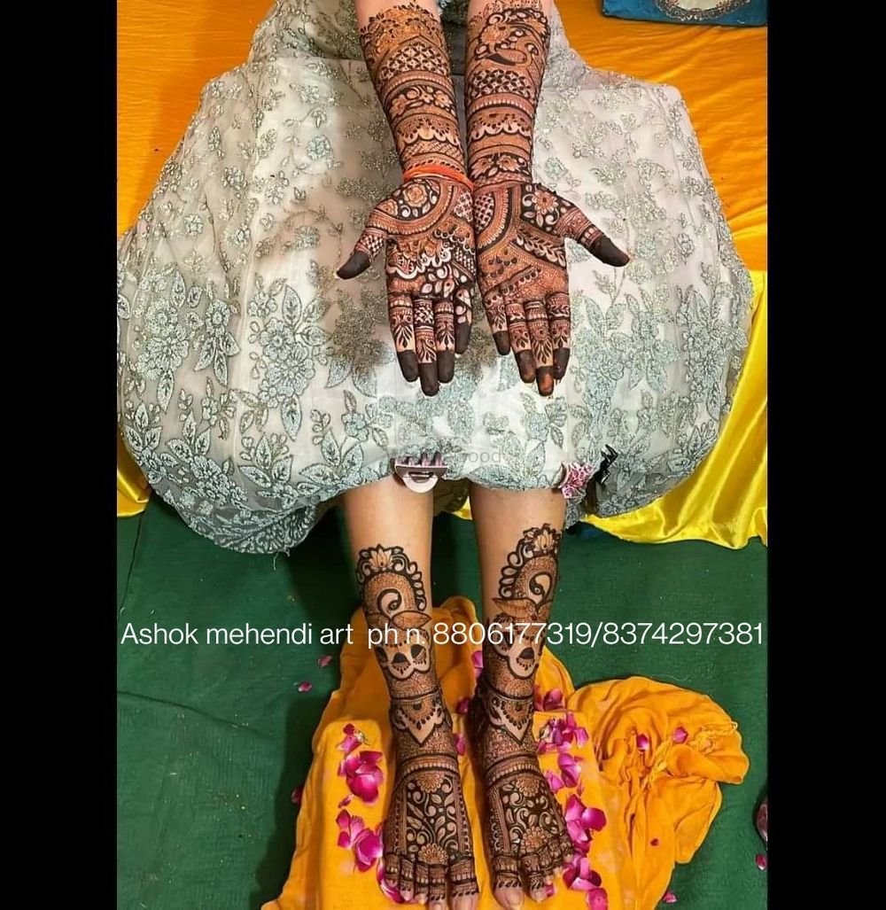 Photo By Ashok Mehendi Art - Mehendi Artist