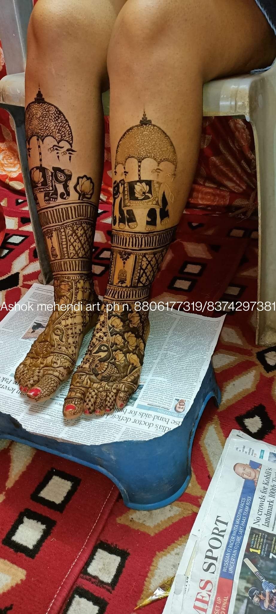 Photo By Ashok Mehendi Art - Mehendi Artist