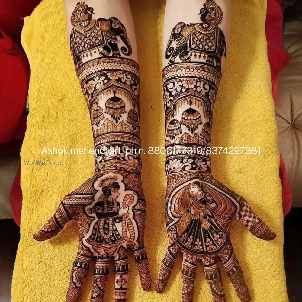 Photo By Ashok Mehendi Art - Mehendi Artists