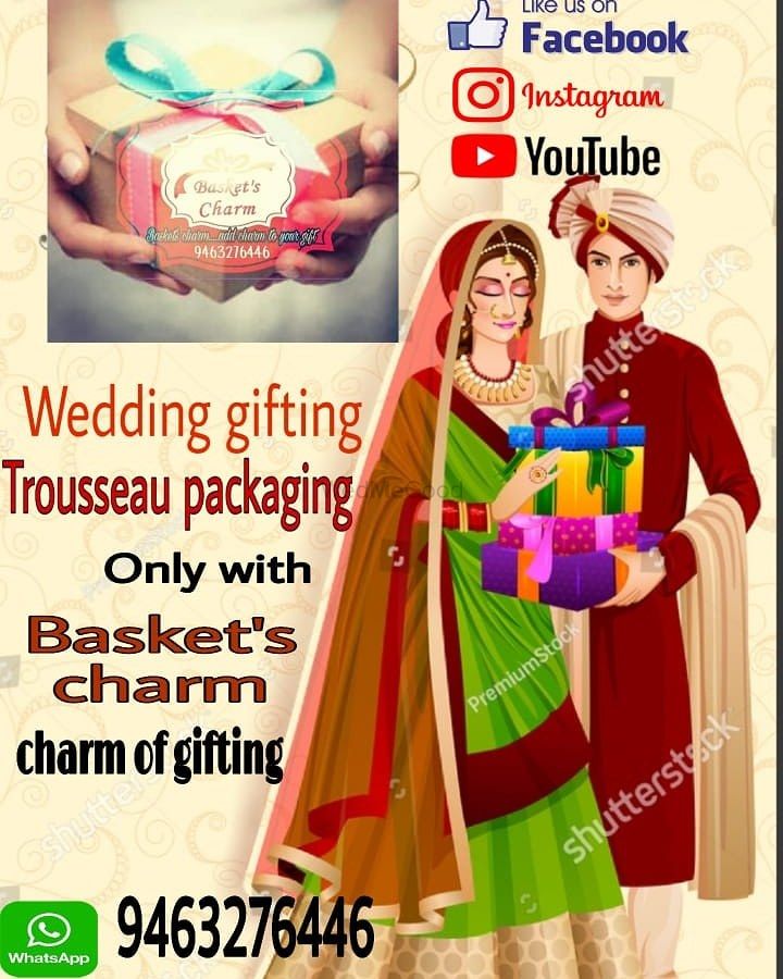 Photo By Basket's Charm Gift - Trousseau Packers
