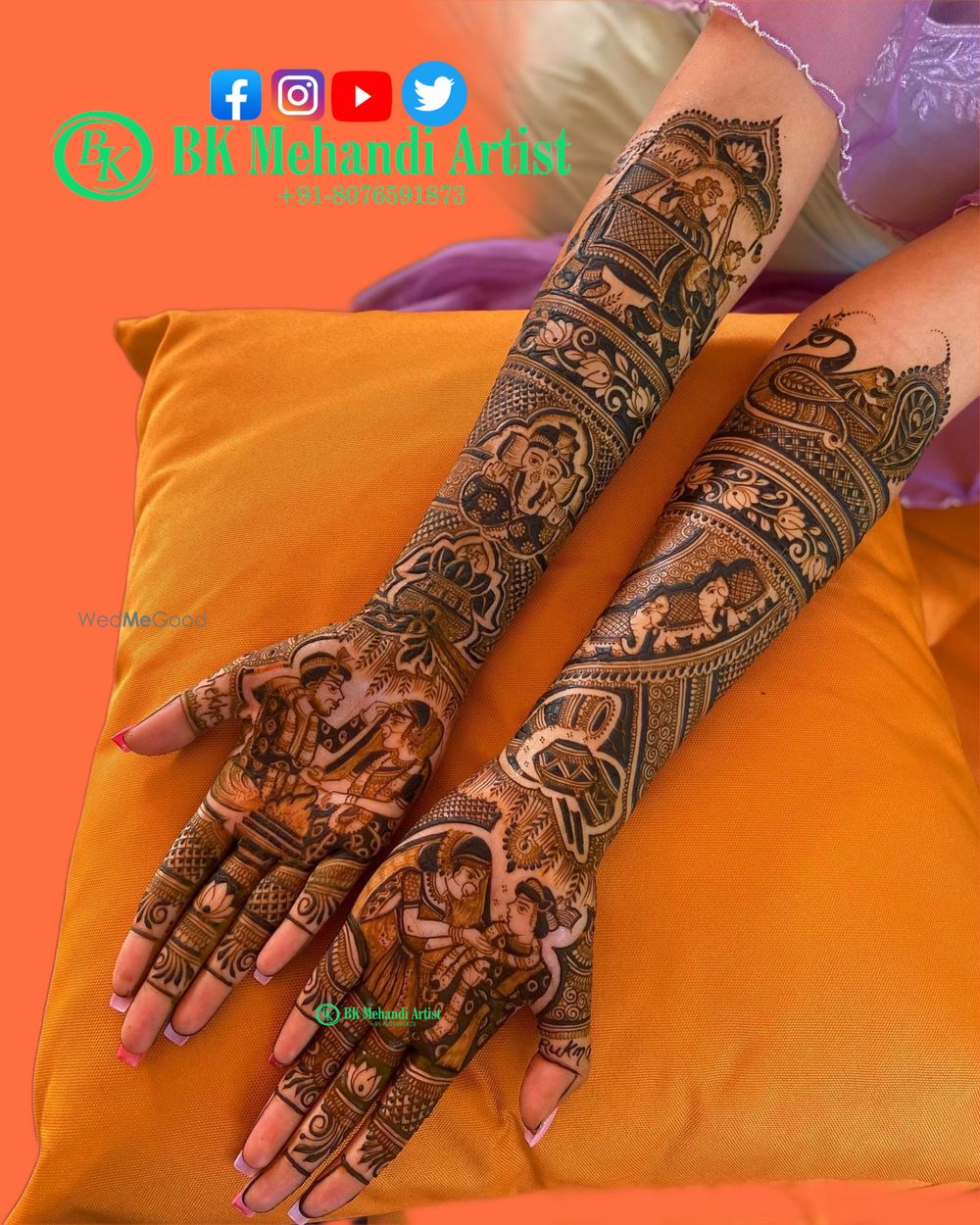 Photo By BK Mehandi Art - Mehendi Artist