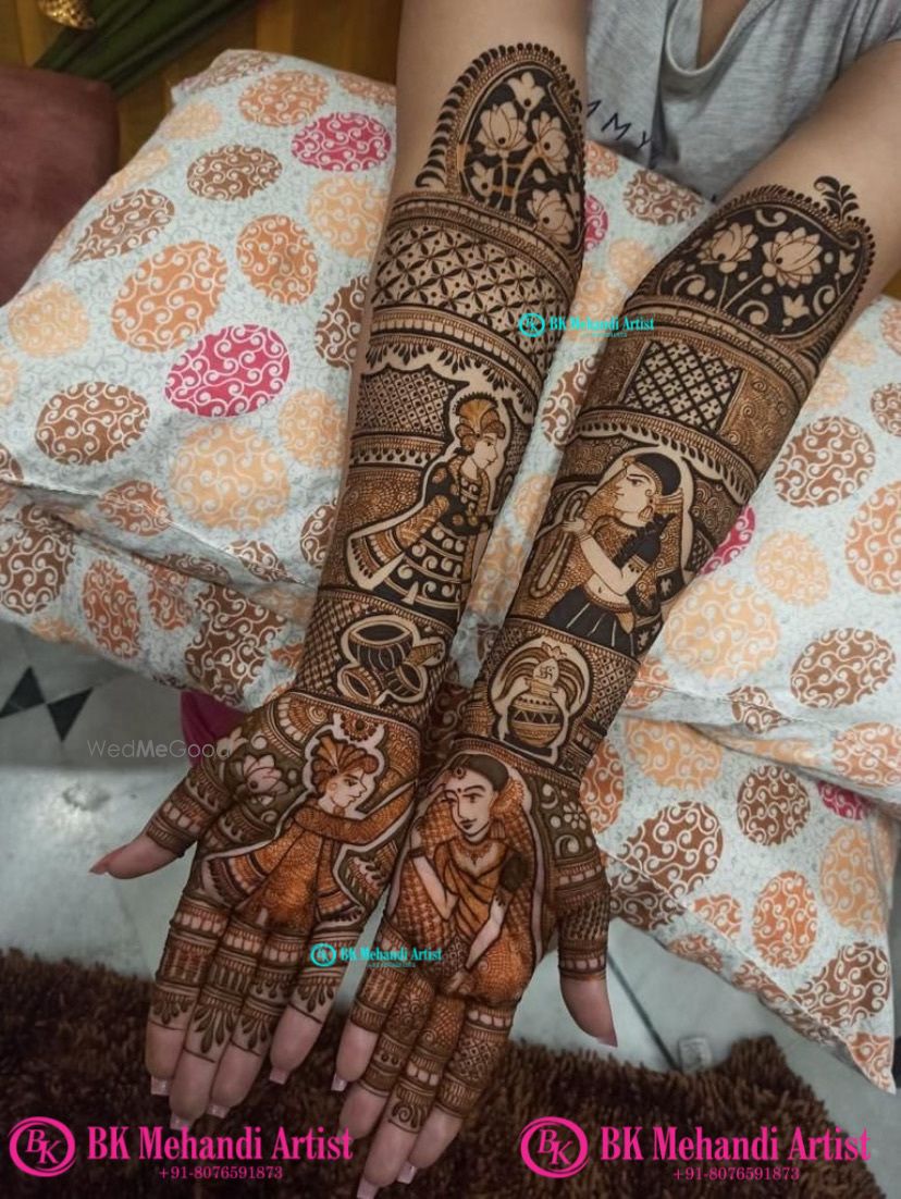 Photo By BK Mehandi Art - Mehendi Artist