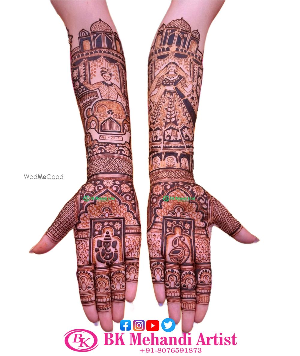 Photo By BK Mehandi Art - Mehendi Artist