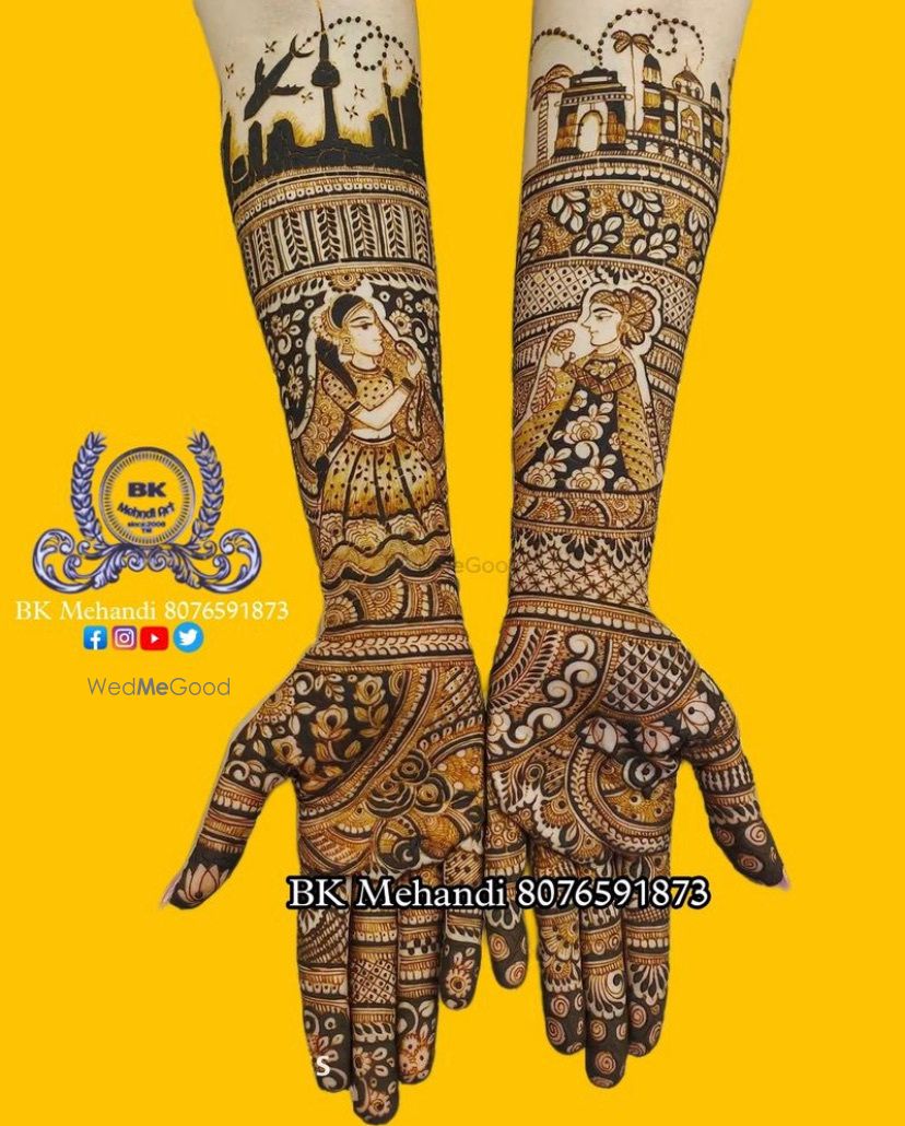 Photo By BK Mehandi Art - Mehendi Artist