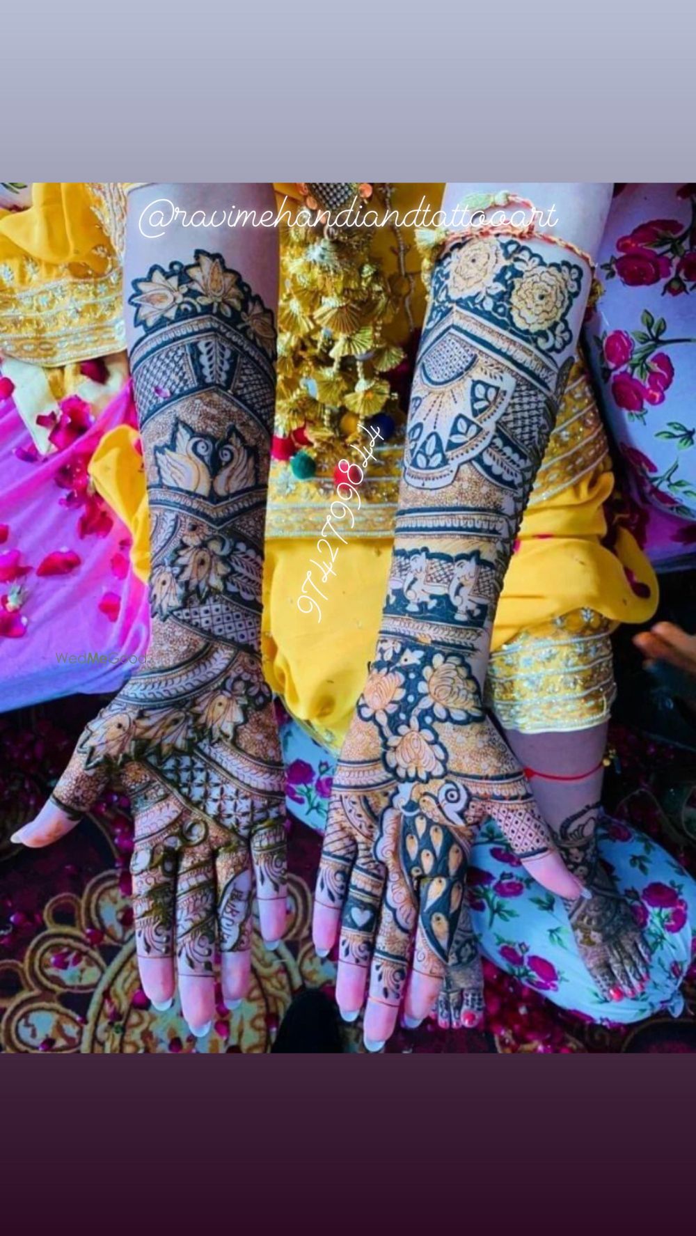 Photo By Ravi Mehandi Artist - Mehendi Artist