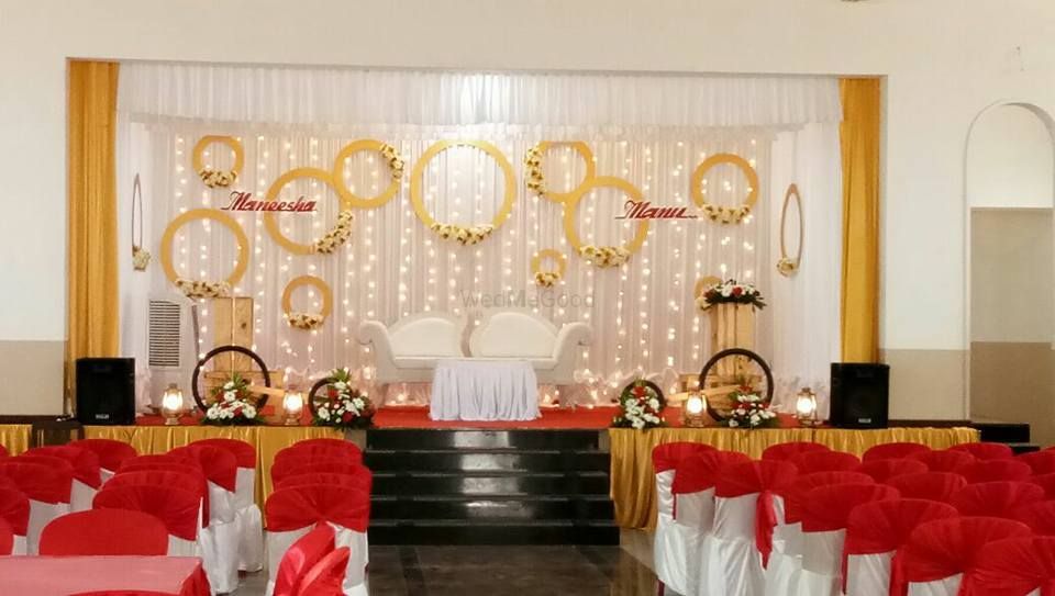 Passiflora Wedding Stage Decorations