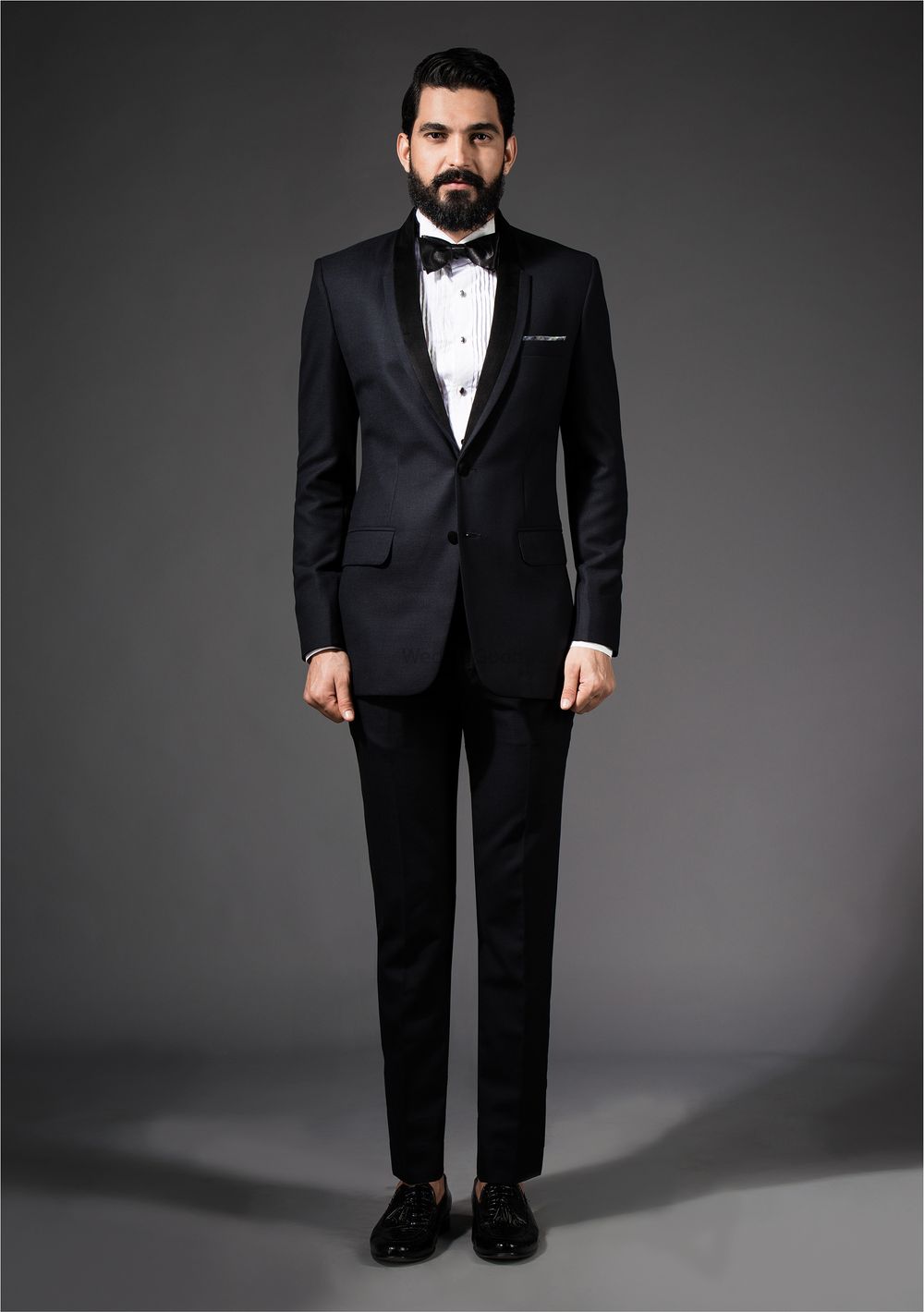 Photo of Black Tailor Fit Suit