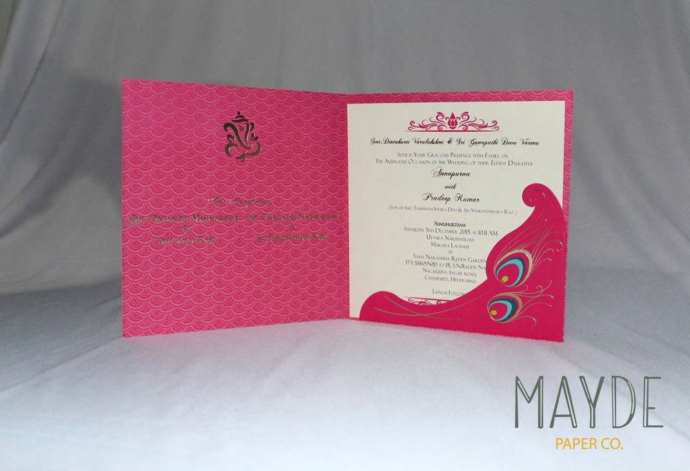 Photo By Mayde Paper Co.  - Invitations