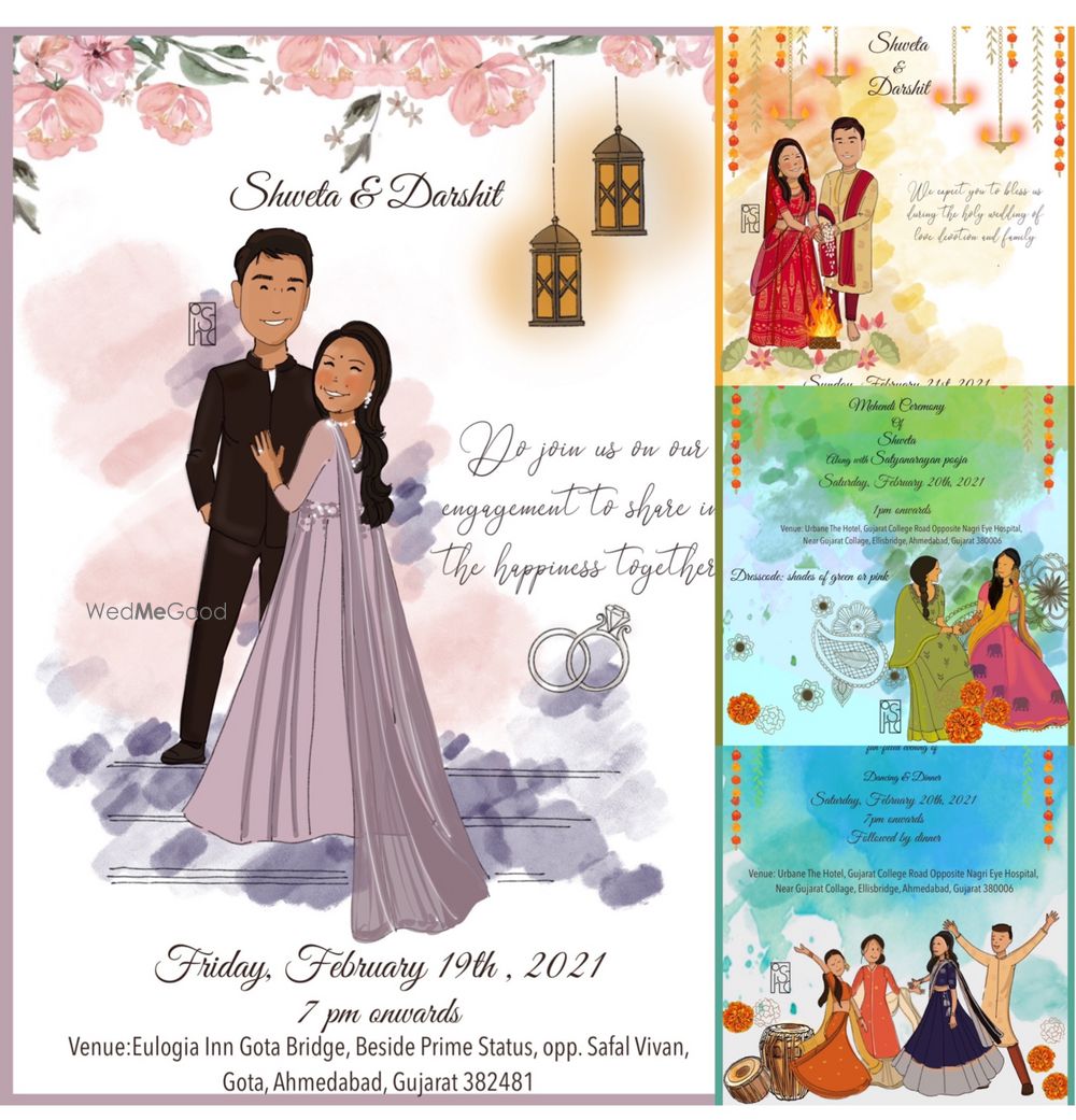 Photo By "I do"odle Wedding Invites - Invitations