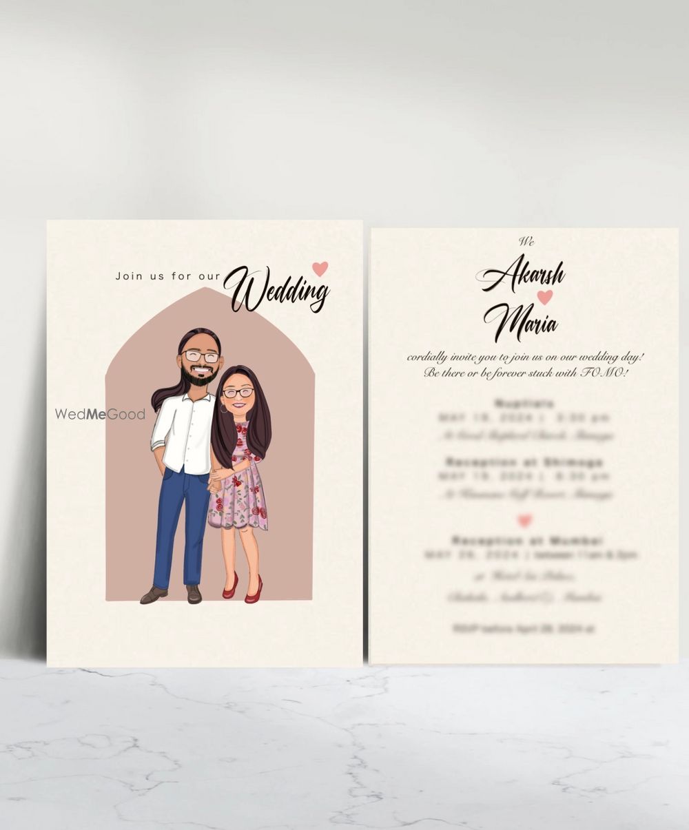 Photo By "I do"odle Wedding Invites - Invitations