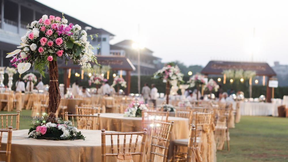 Photo of Floral table centerpieces