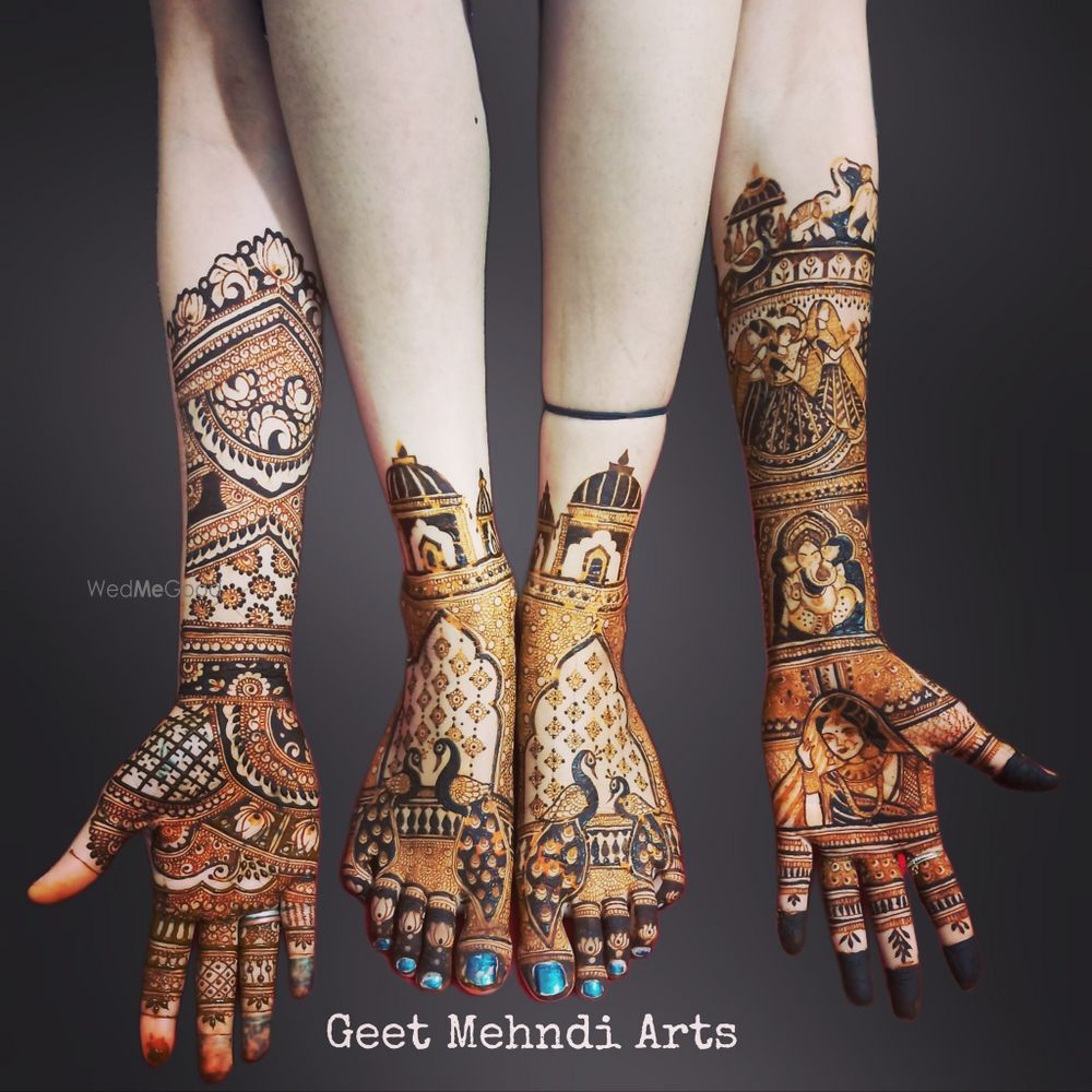 Photo By Geet Mehndi Arts - Mehendi Artist