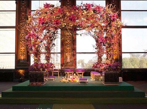 Photo of Pretty floral mandap decor