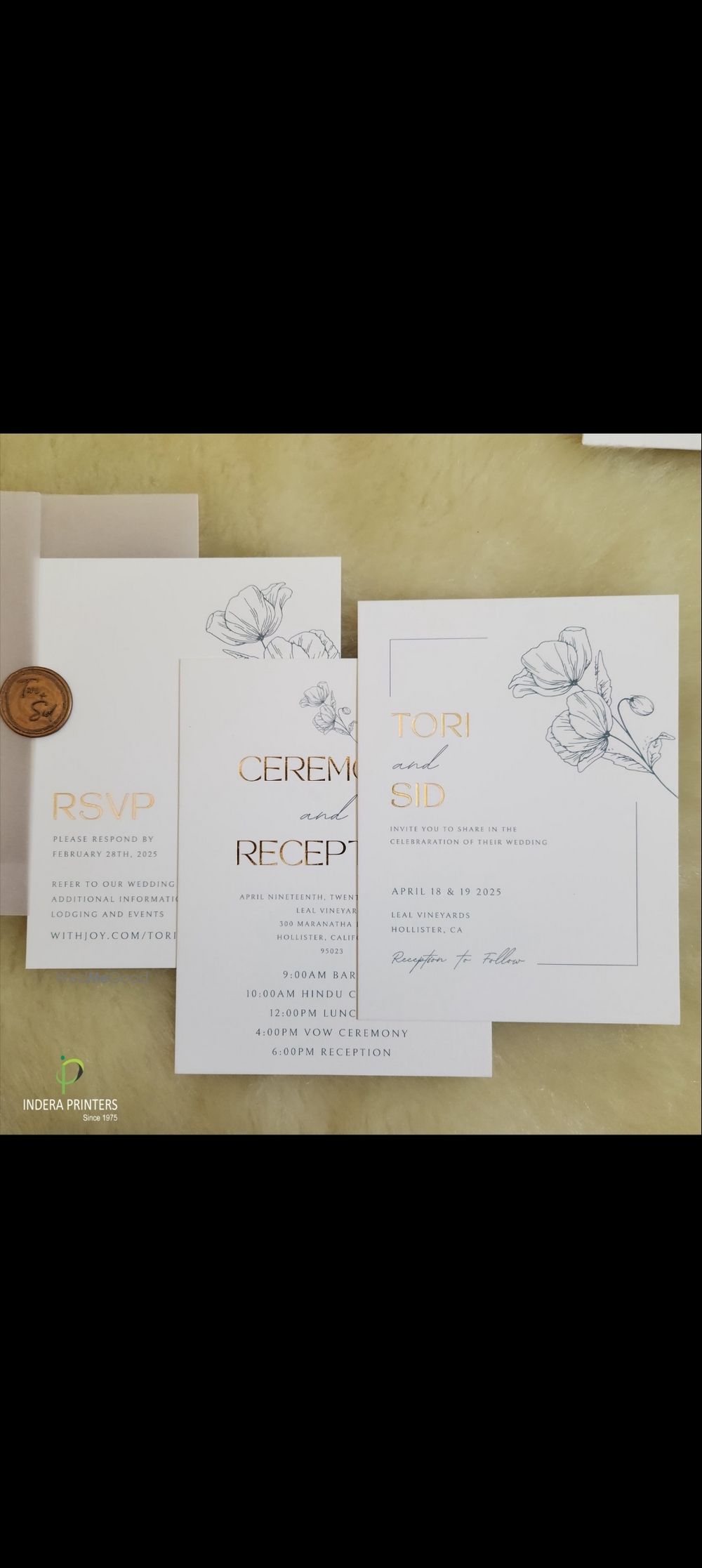 Photo By Indera Printers - Invitations