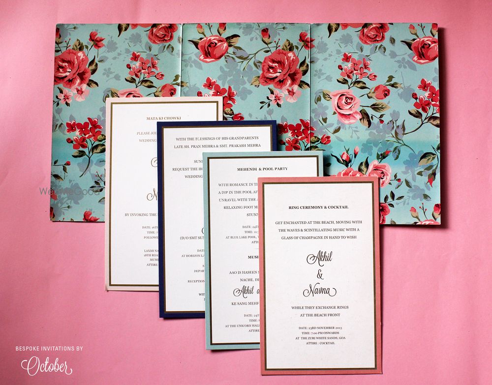 Photo By October Design Solutions - Invitations