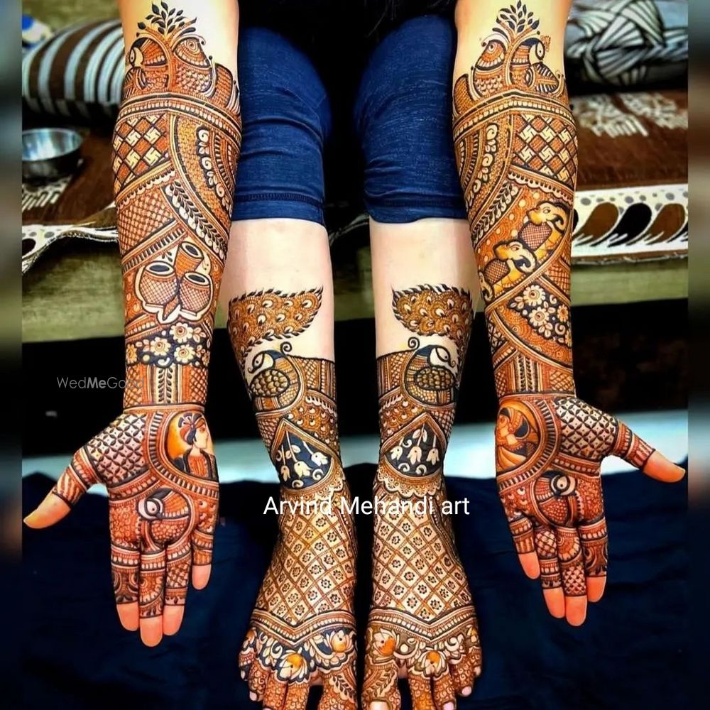 Photo By Arvind Mehandi Art - Mehendi Artist