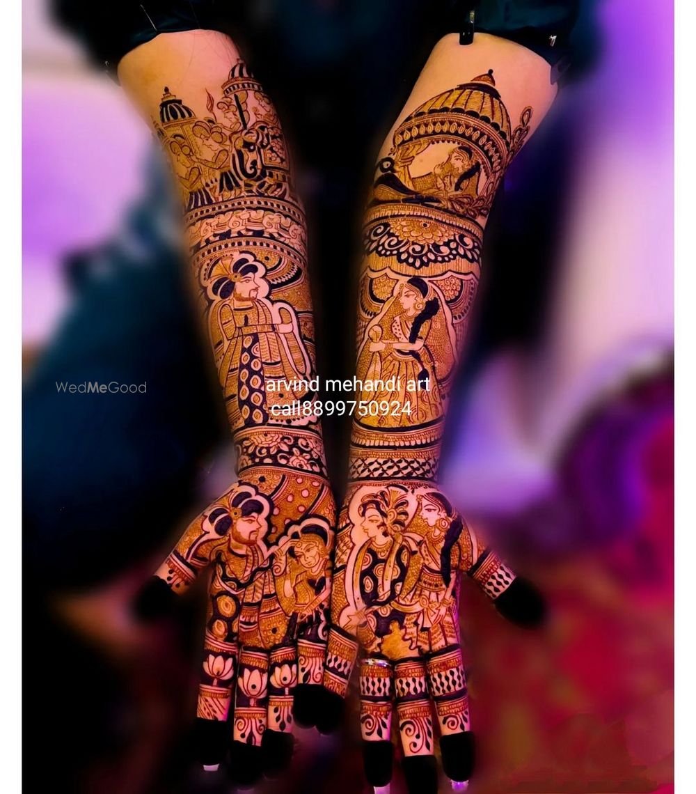 Photo By Arvind Mehandi Art - Mehendi Artist