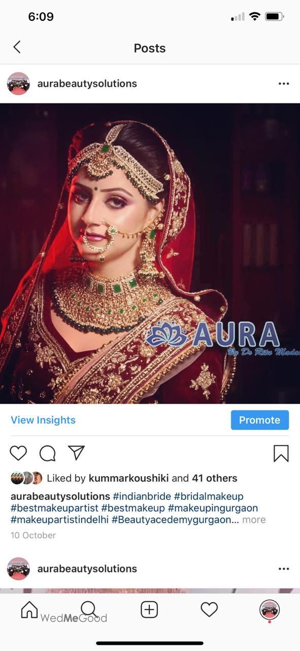 Photo By AURA Beauty Solutions - Bridal Makeup