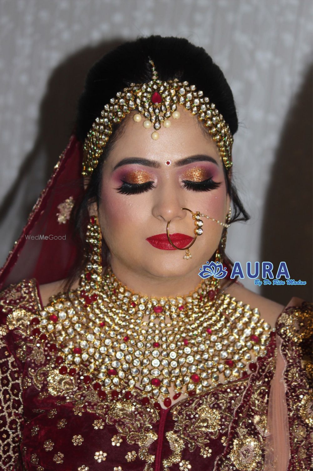 Photo By AURA Beauty Solutions - Bridal Makeup