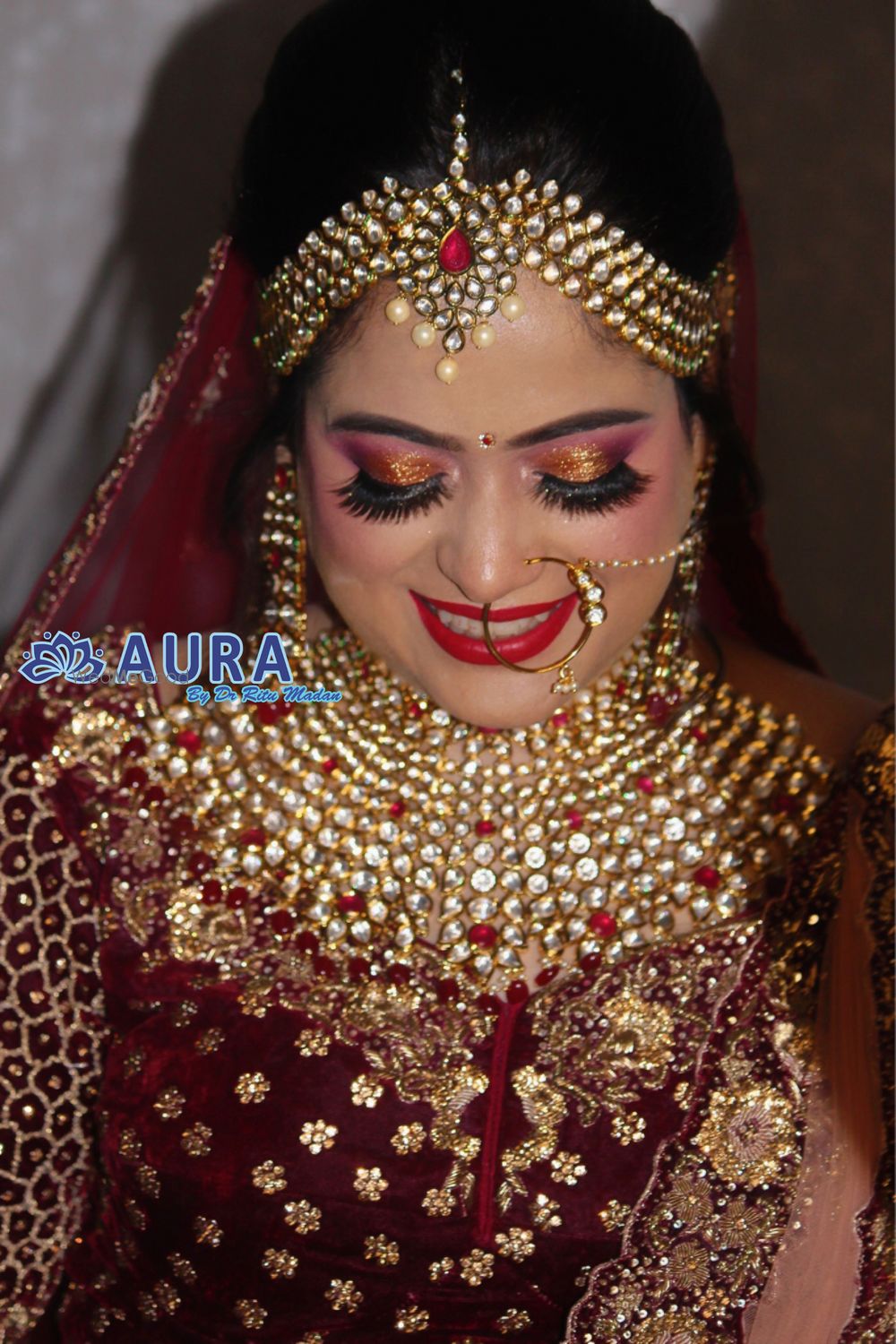 Photo By AURA Beauty Solutions - Bridal Makeup