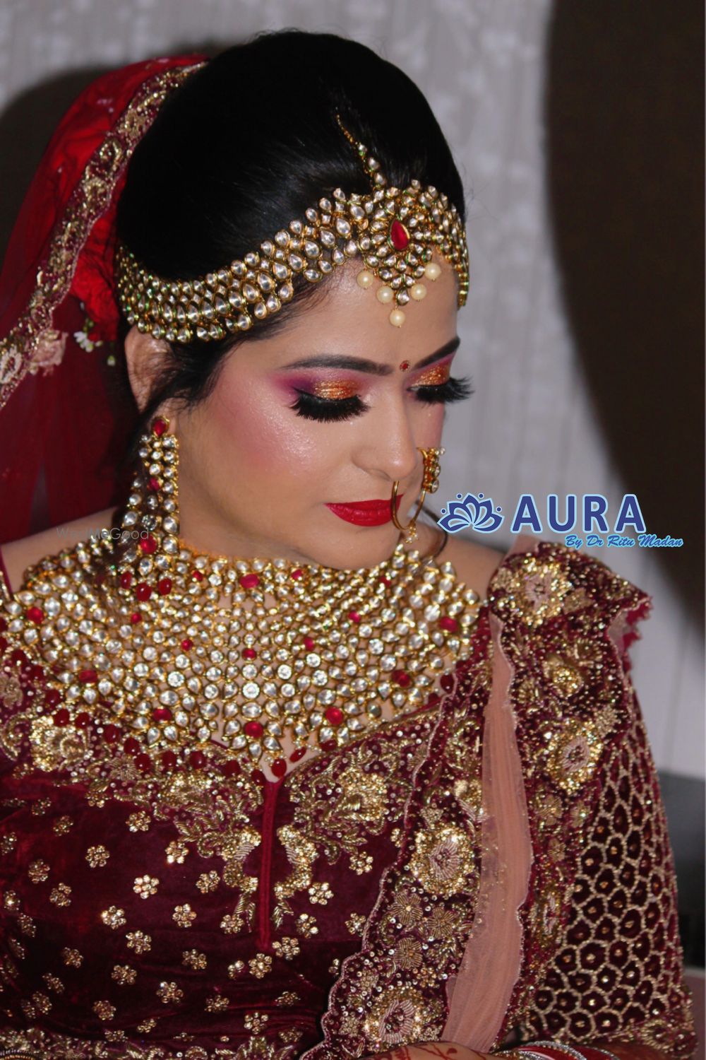 Photo By AURA Beauty Solutions - Bridal Makeup