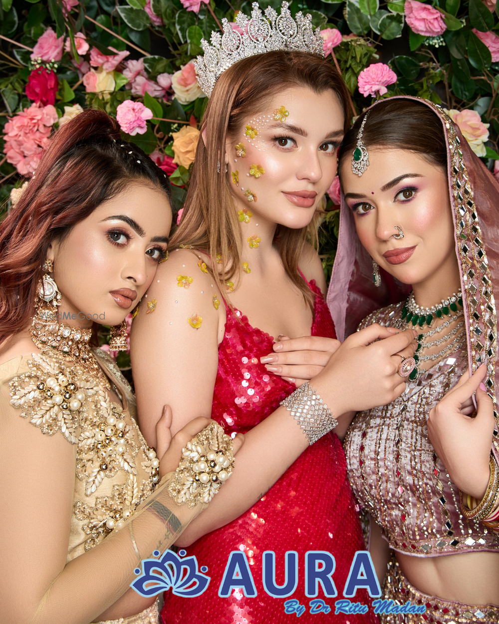 Photo By AURA Beauty Solutions - Bridal Makeup
