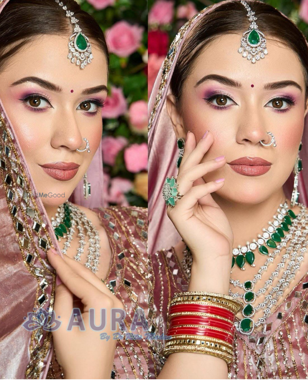Photo By AURA Beauty Solutions - Bridal Makeup