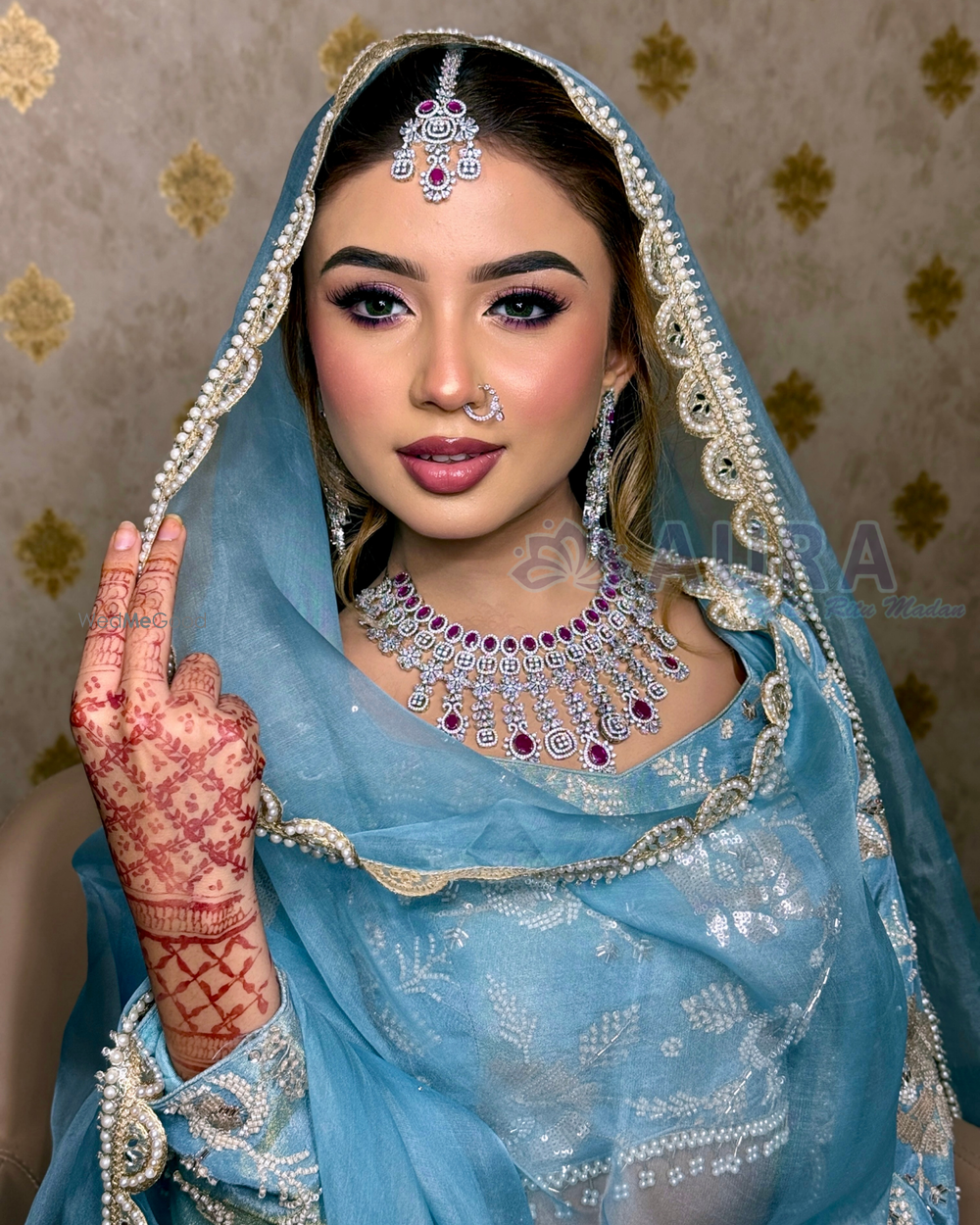 Photo By AURA Beauty Solutions - Bridal Makeup