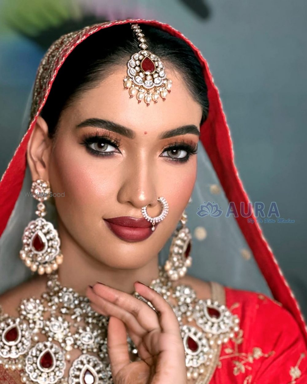 Photo By AURA Beauty Solutions - Bridal Makeup