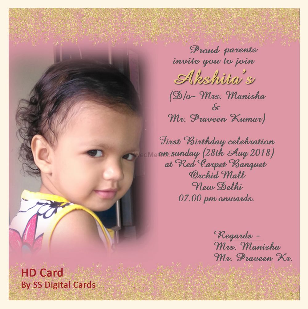Photo By SS Digital Cards - Invitations