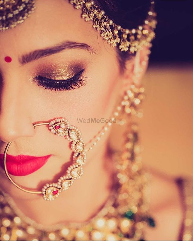 Photo of bridal makeup