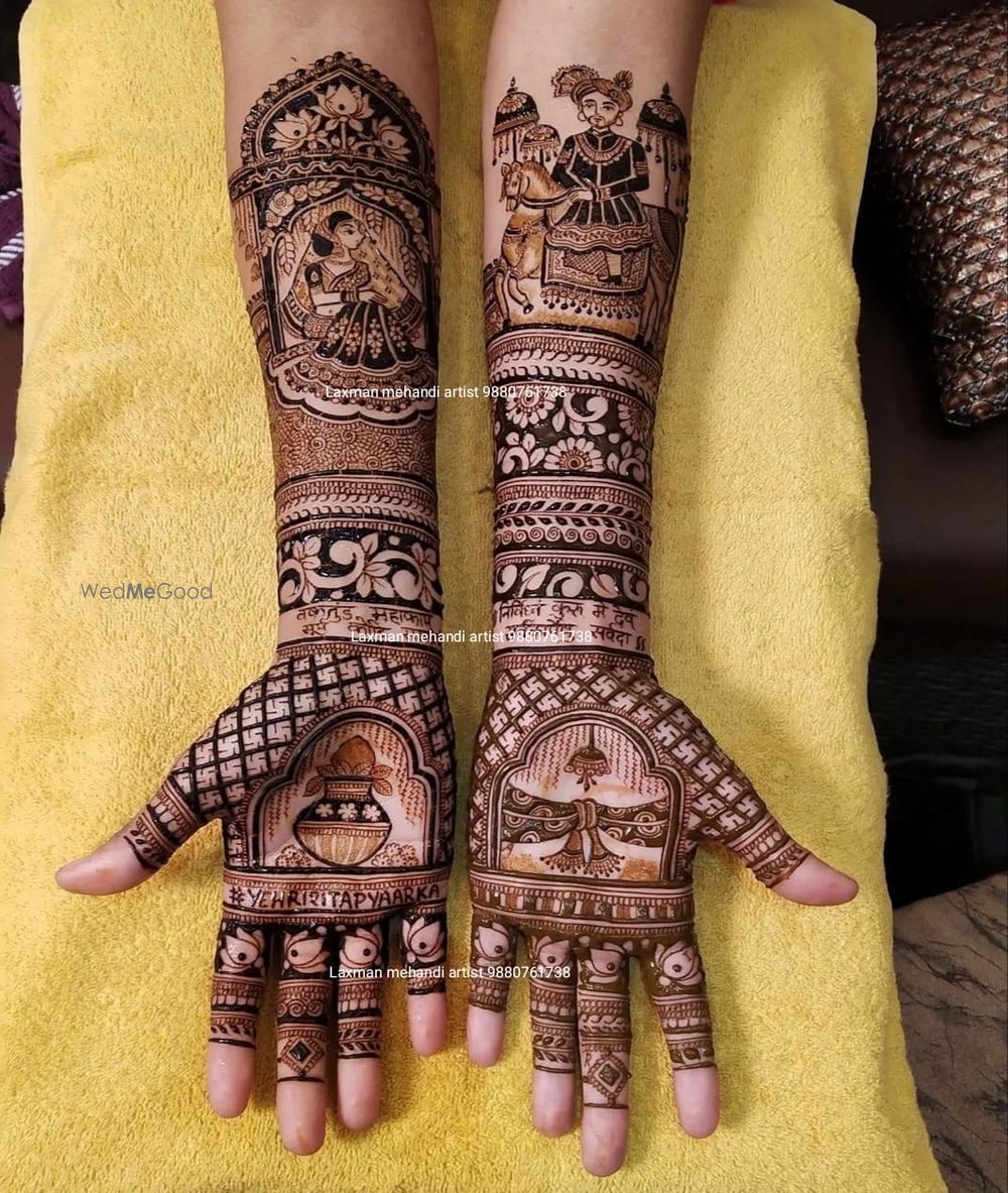 Photo By Laxman Mehendi Artist - Mehendi Artist