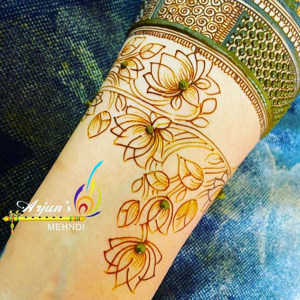 Photo By Arjun Mehendi Art - Mehendi Artist