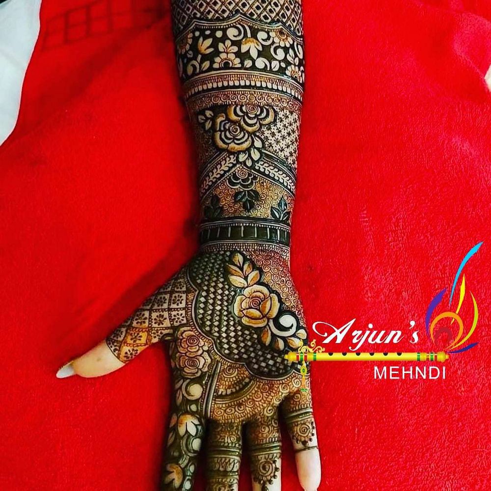 Photo By Arjun Mehendi Art - Mehendi Artist