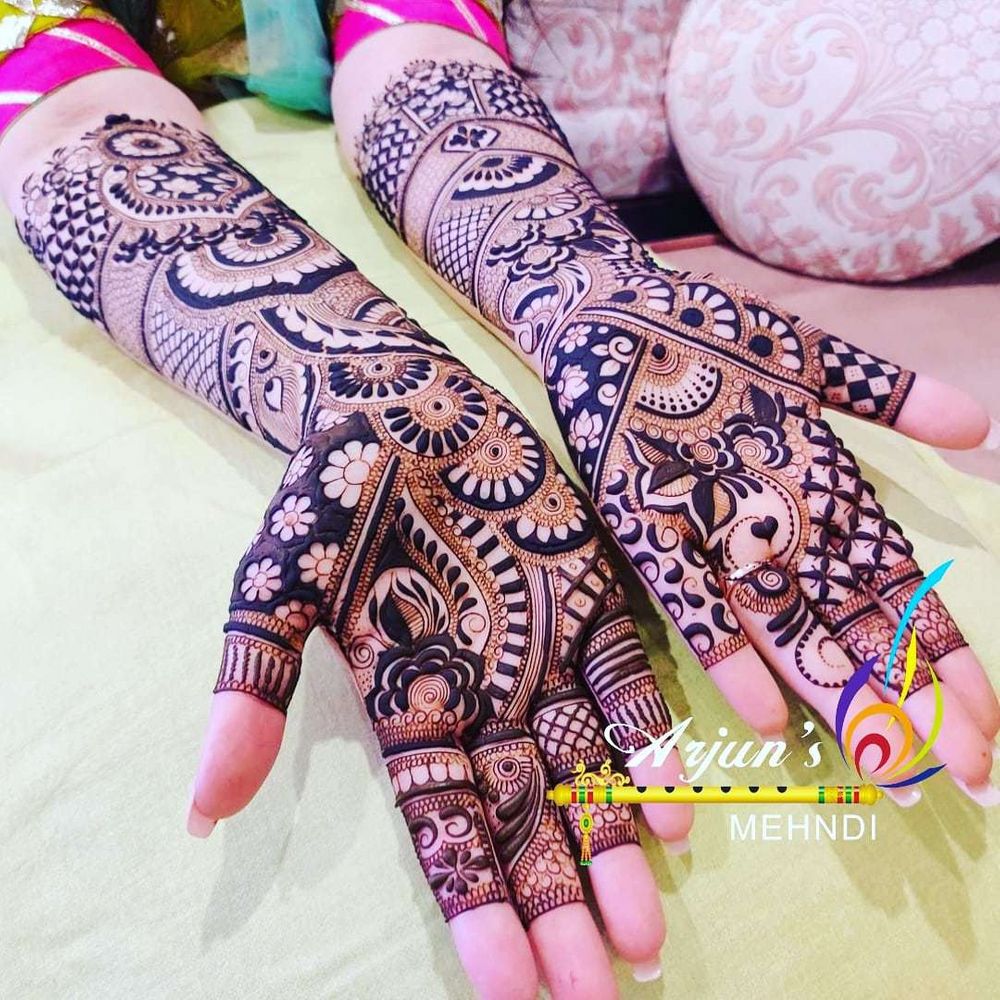 Photo By Arjun Mehendi Art - Mehendi Artist