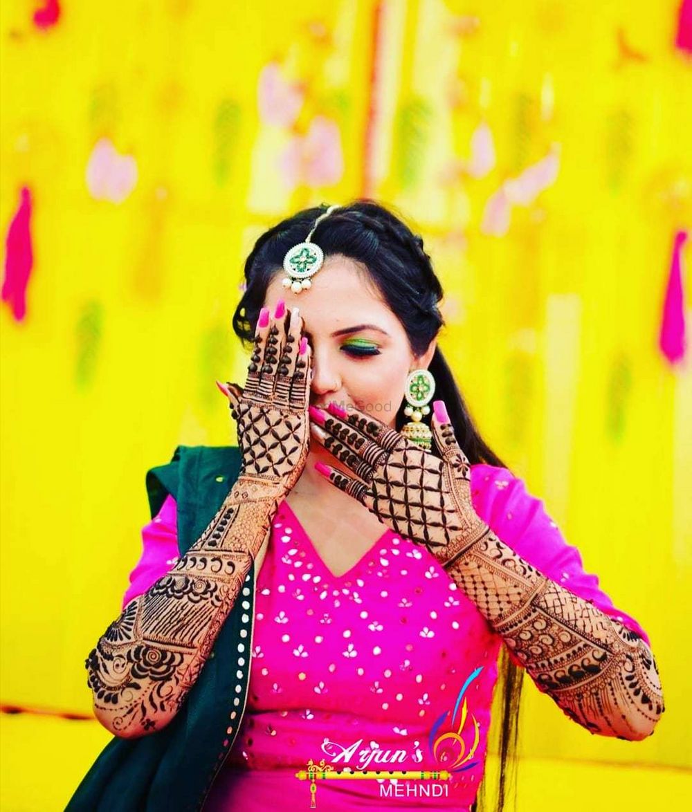 Photo By Arjun Mehendi Art - Mehendi Artist