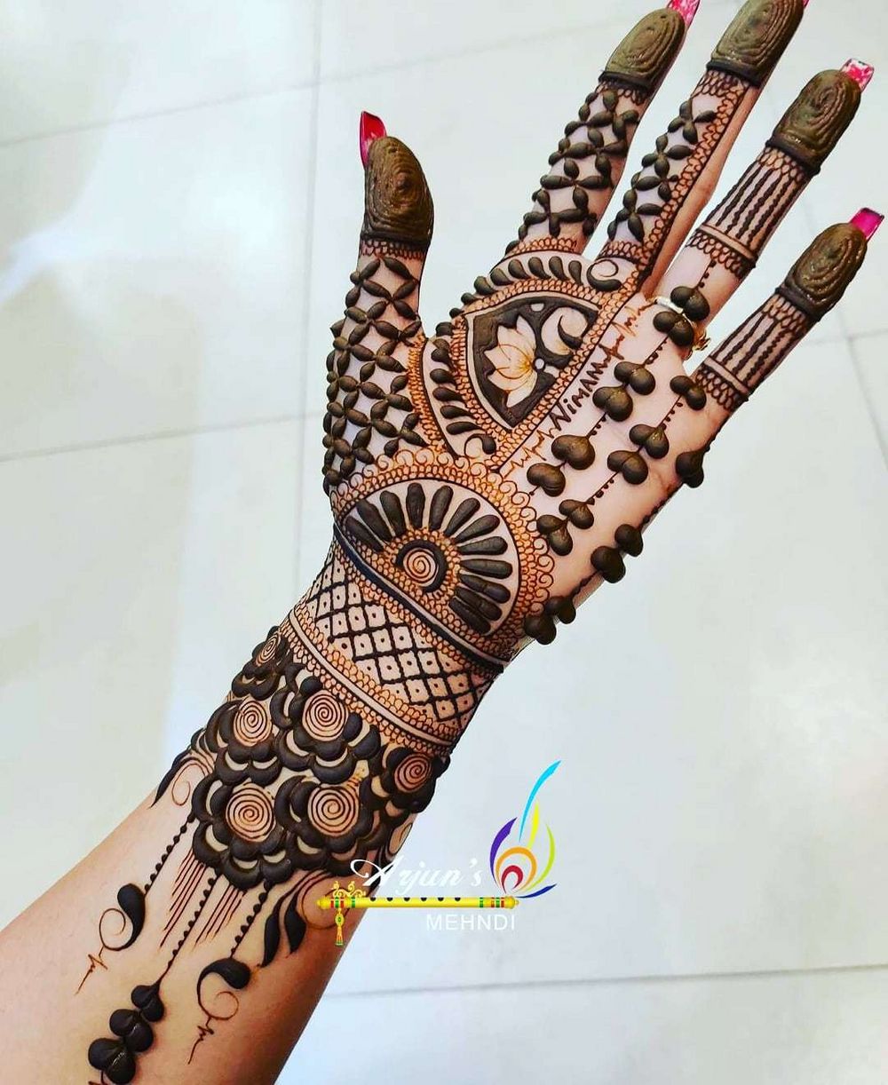 Photo By Arjun Mehendi Art - Mehendi Artist