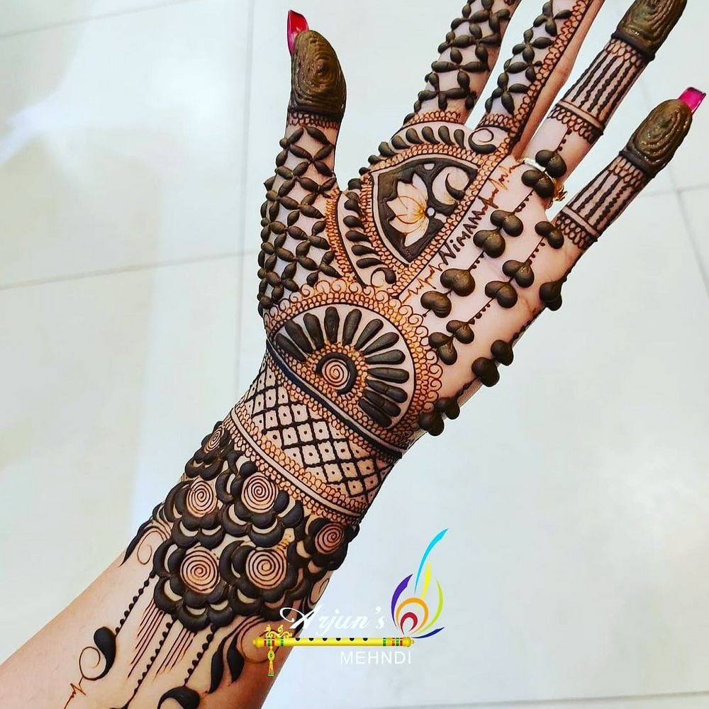 Photo By Arjun Mehendi Art - Mehendi Artist