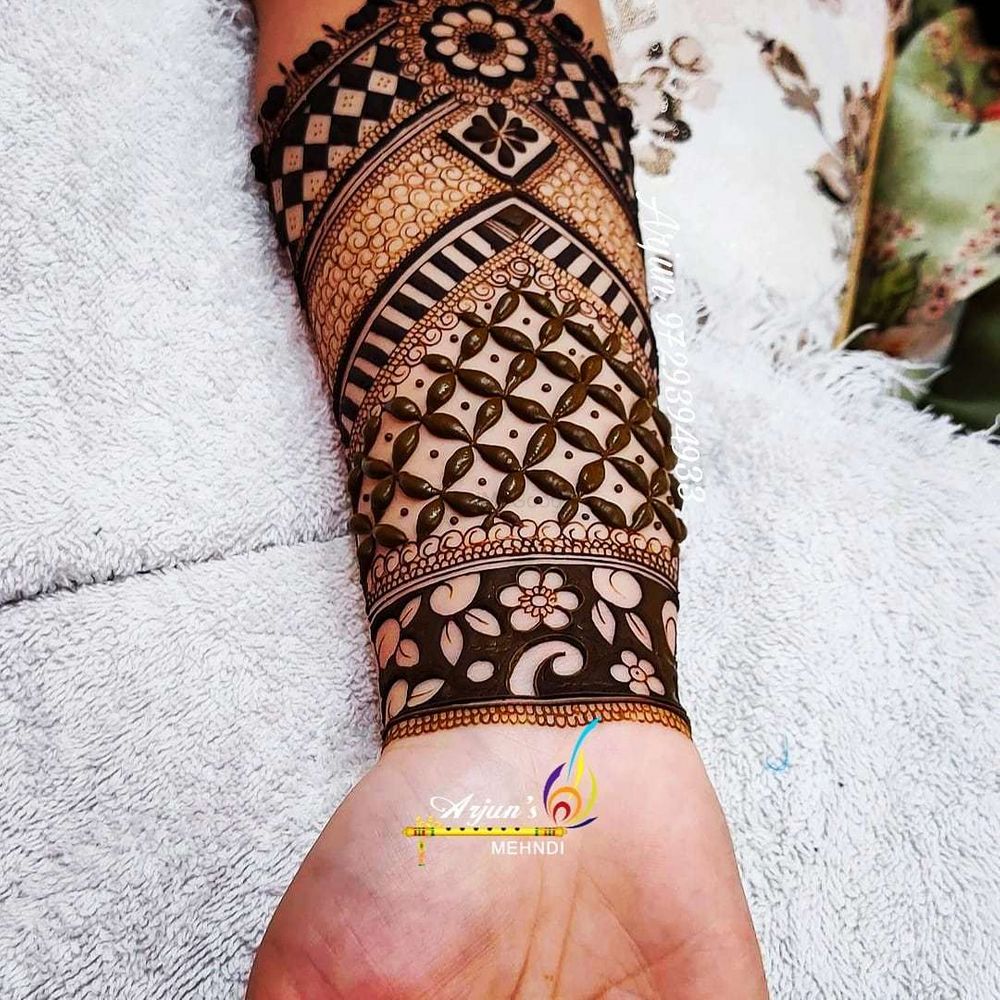 Photo By Arjun Mehendi Art - Mehendi Artist